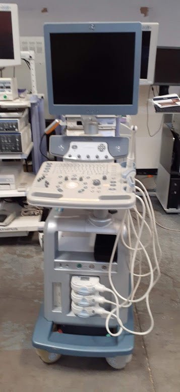 GE Logiq P6 Ultrasound System with Transducers - inCAV Medical Imaging Equipment