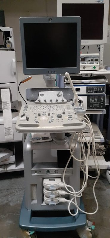 GE Logiq P6 Ultrasound System with Transducers - inCAV Medical Imaging Equipment