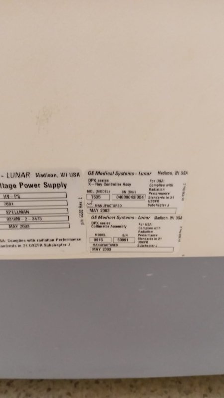 GE Lunar Prodigy 2003 Bone Densitometer - inCAV Medical Imaging Equipment
