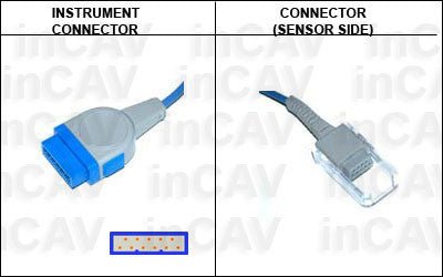 Ge Medical Dash 20003000400 Spo2 Sensor Extension Cable - inCAV Medical Imaging Equipment