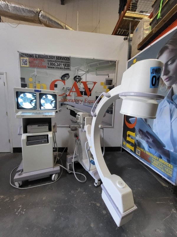 GE OEC 8800 FLEXIVIEW C - ARM ESP 2004 Orthopedics Package - inCAV Medical Imaging Equipment