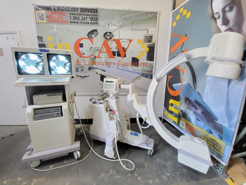 GE OEC 8800 FLEXIVIEW C - ARM ESP 2004 Orthopedics Package - inCAV Medical Imaging Equipment