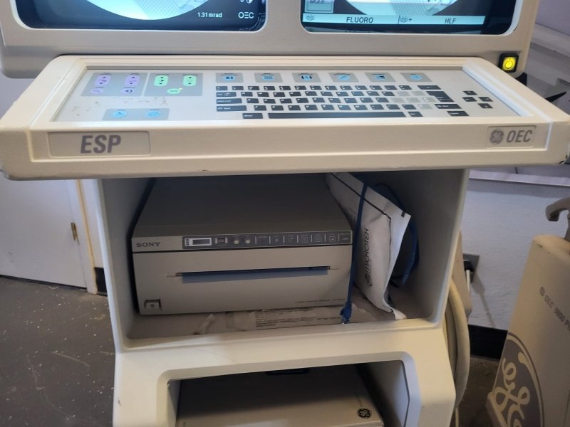 GE OEC 9800 PLUS ESP C - ARM Year 2004 - inCAV Medical Imaging Equipment