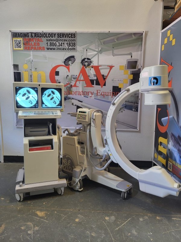 GE OEC 9800 PLUS ESP C - ARM Year 2004 - inCAV Medical Imaging Equipment