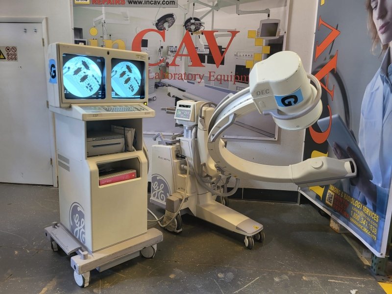 GE OEC 9800 PLUS ESP C - ARM Year 2004 - inCAV Medical Imaging Equipment