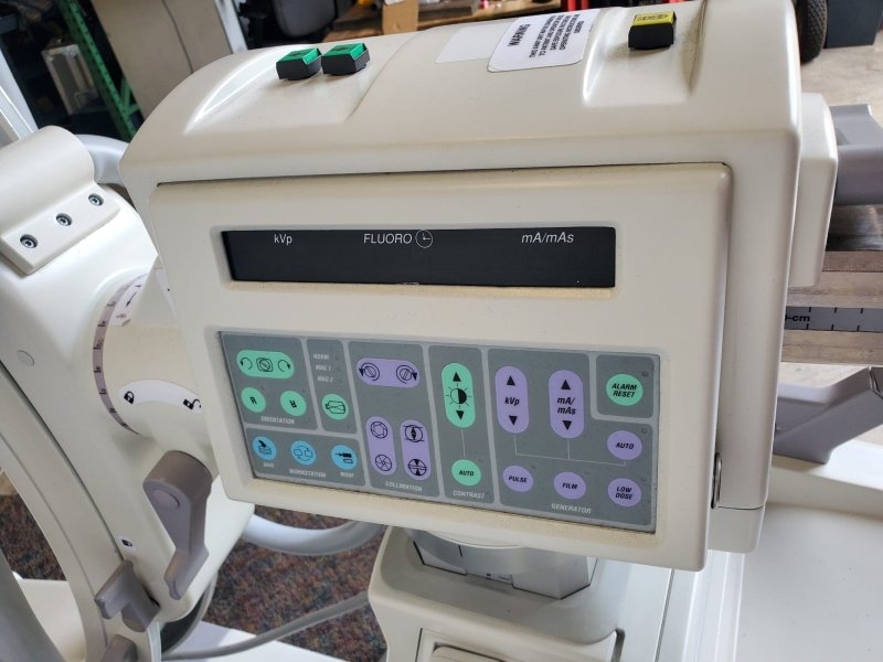 GE OEC 9800 Plus ESP - Super C with Flat Pannel LCD Software Release 30 C - ARM - inCAV Medical Imaging Equipment