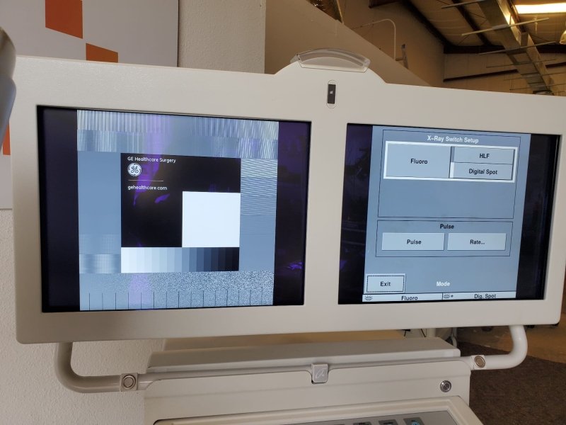 GE OEC 9800 Plus ESP - Super C with Flat Pannel LCD Software Release 30 C - ARM - inCAV Medical Imaging Equipment