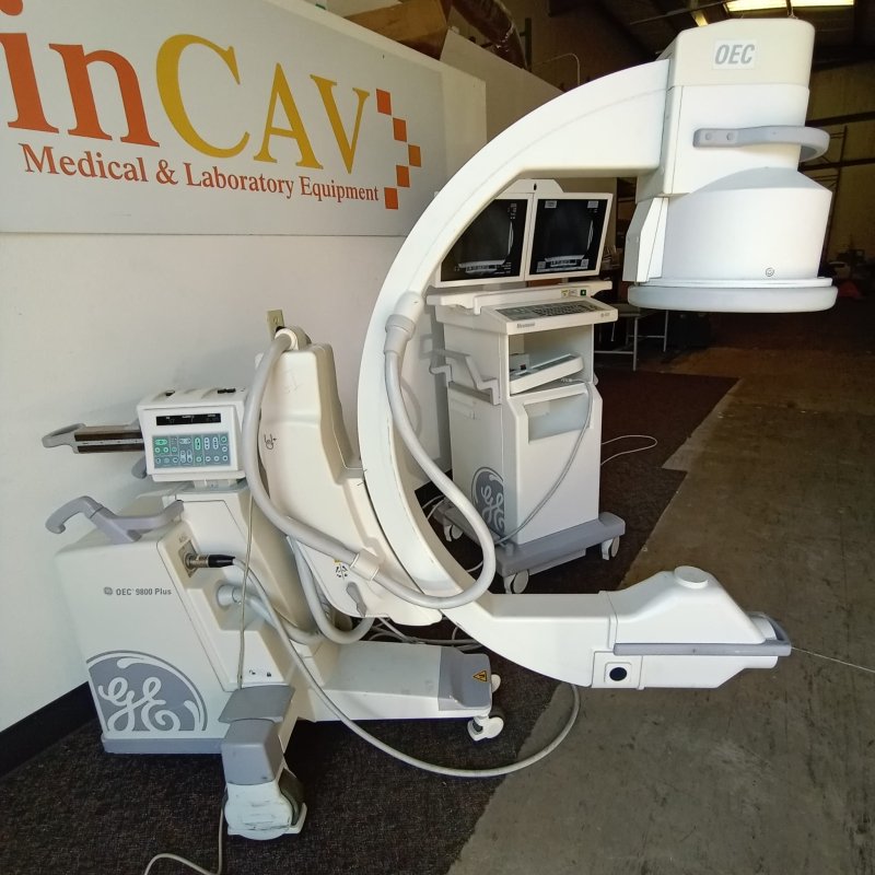 GE OEC 9800 PLUS NEUROVASCULAR - CARDIAC - MOTORIZE (MD) - SUPER C - inCAV Medical Imaging Equipment