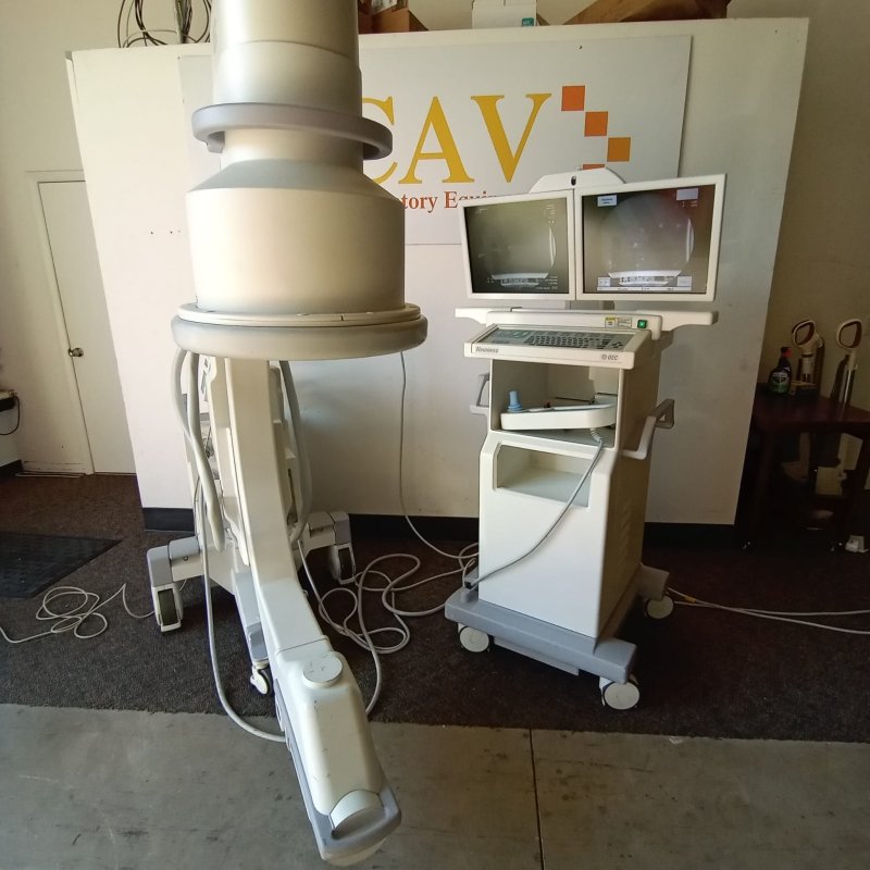 GE OEC 9800 PLUS NEUROVASCULAR - CARDIAC - MOTORIZE (MD) - SUPER C - inCAV Medical Imaging Equipment