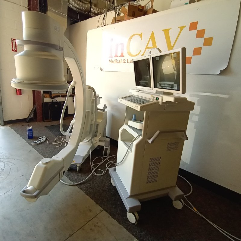 GE OEC 9800 PLUS NEUROVASCULAR - CARDIAC - MOTORIZE (MD) - SUPER C - inCAV Medical Imaging Equipment