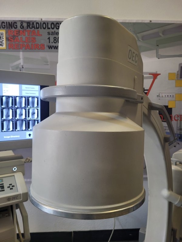 GE OEC 9800 PLUS VASCULAR C - ARM with FLAT Pannel LCD UPGRADE - 12 Inches IIS - inCAV Medical Imaging Equipment