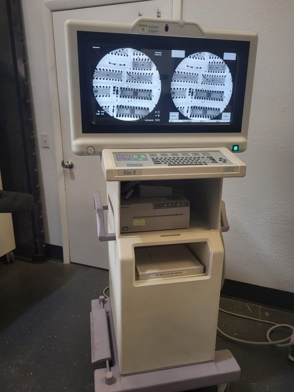 GE OEC 9800 VAS 8 Vascular C - arm with 12 inches IIS - inCAV Medical Imaging Equipment