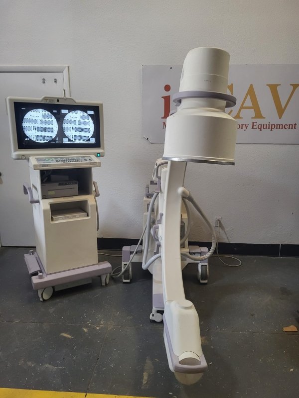 GE OEC 9800 VAS 8 Vascular C - arm with 12 inches IIS - inCAV Medical Imaging Equipment