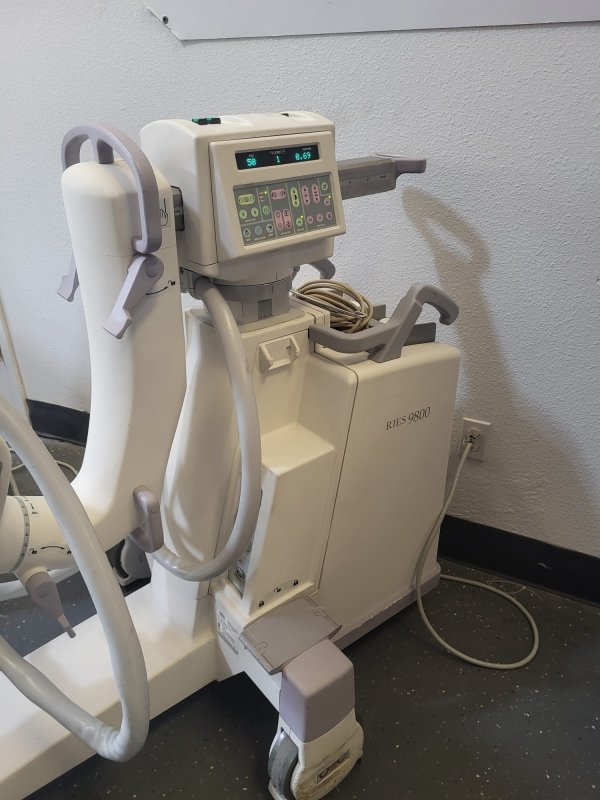 GE OEC 9800 VAS 8 Vascular C - arm with 12 inches IIS - inCAV Medical Imaging Equipment