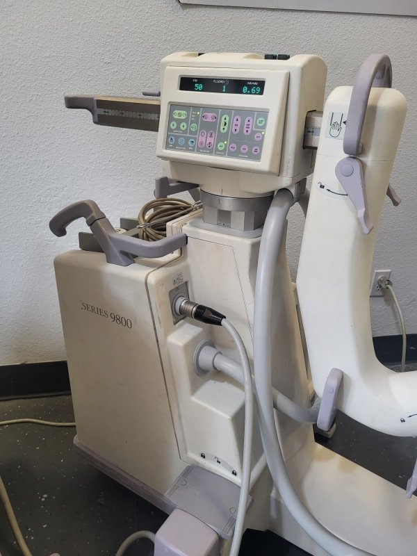 GE OEC 9800 VAS 8 Vascular C - arm with 12 inches IIS - inCAV Medical Imaging Equipment