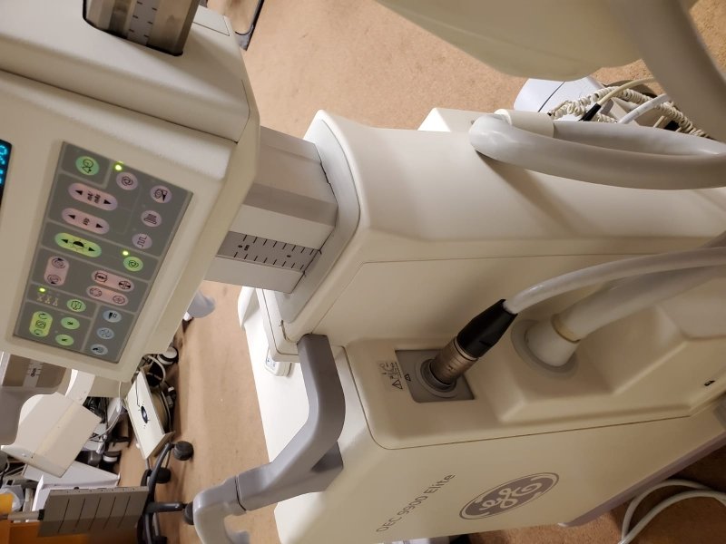 GE OEC 9900 Elite CARDIAC Motorized C - ARM 9 Inches IIS Super C - inCAV Medical Imaging Equipment