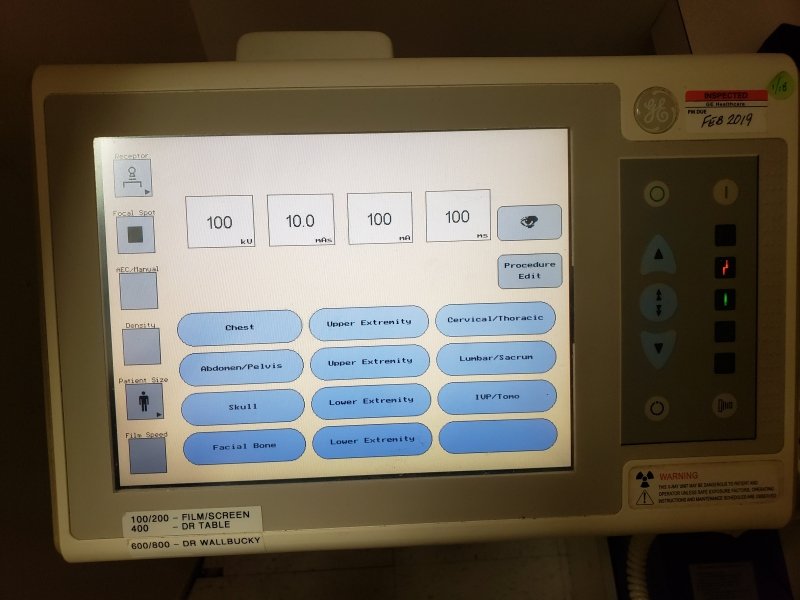 GE PROTEUS RAD ROOM with 2019 TUBE - inCAV Medical Imaging Equipment
