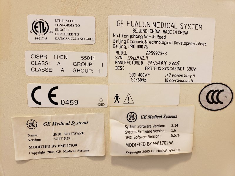 GE PROTEUS RAD ROOM with 2019 TUBE - inCAV Medical Imaging Equipment