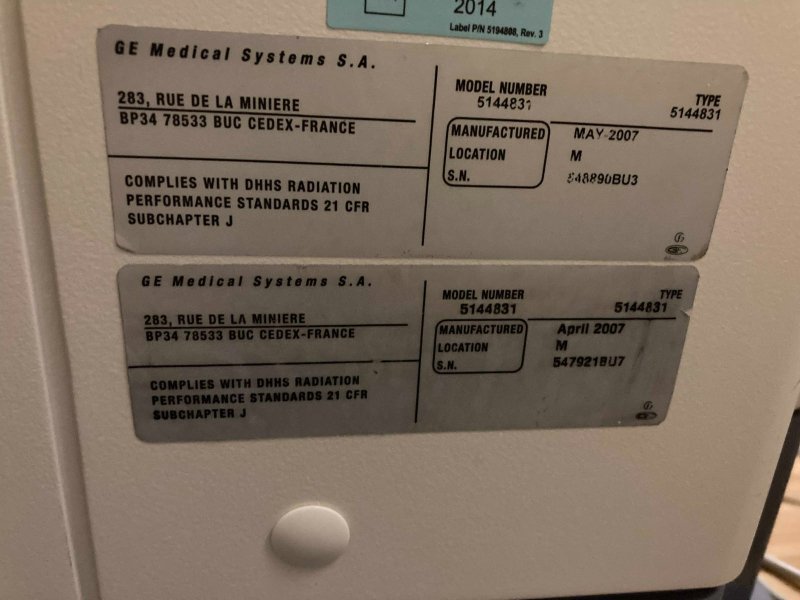 GE Senographe Digital Mammo Unit XR GOLDSEAL 2014 New Detector - inCAV Medical Imaging Equipment