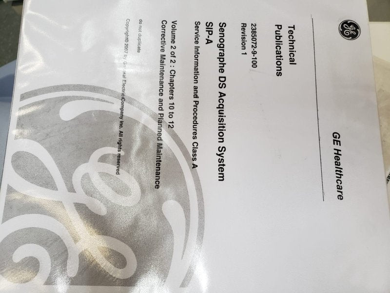 GE Senographe DS Gold Seal - inCAV Medical Imaging Equipment