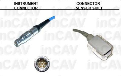 Invivo M8 2 Spo2 Sensor Extension Cable - inCAV Medical Imaging Equipment