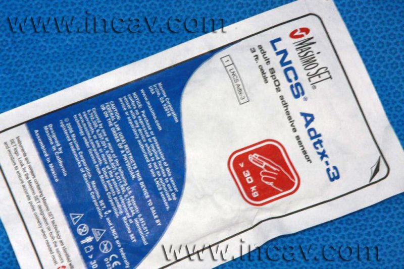 Masimo Lncs - Adtx - 3 Spo2 Sensor - inCAV Medical Imaging Equipment