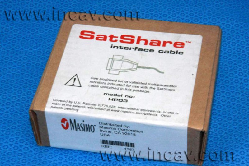 Masimo Satshare Spo2 Sensor - inCAV Medical Imaging Equipment
