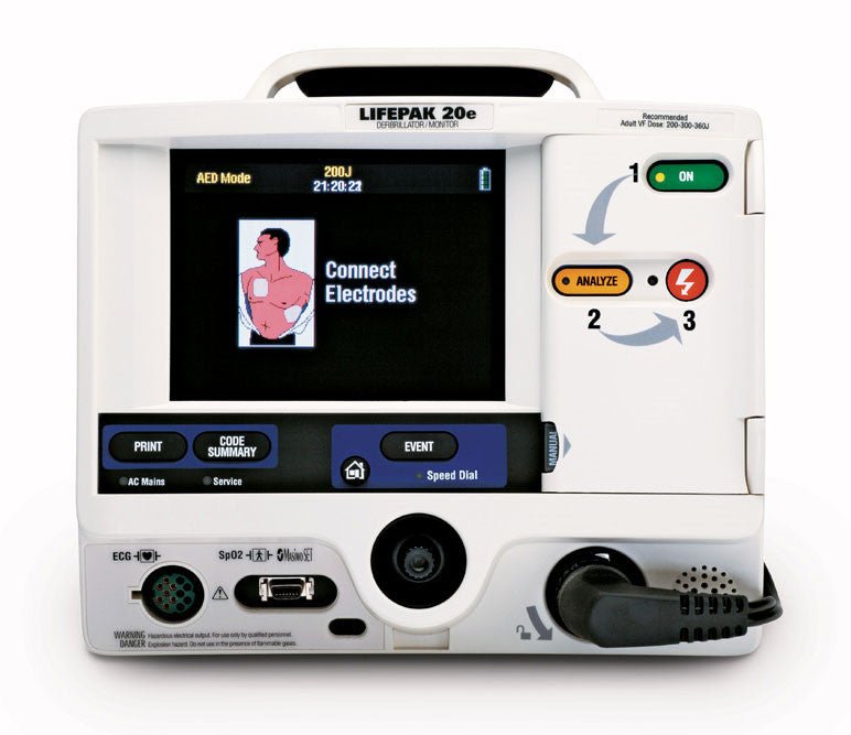 Medtronic Physio Control Lifepak 20e Defibrillator - inCAV Medical Imaging Equipment