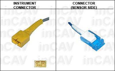 Mek Mp 100 Spo2 Sensor Extension Cable - inCAV Medical Imaging Equipment