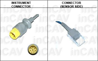 Mek Mp 1000 Spo2 Sensor Extension Cable - inCAV Medical Imaging Equipment