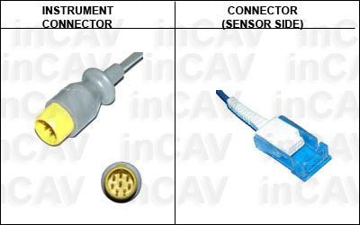 Mek Mp 1000Nt Spo2 Sensor Extension Cable - inCAV Medical Imaging Equipment