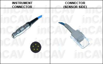 Mindray Mec 509 509 Spo2 Sensor Extension Cable - inCAV Medical Imaging Equipment
