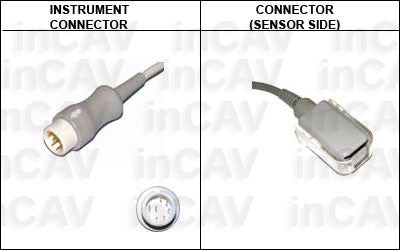 Mindray Pm 68000 Spo2 Sensor Extension Cable - inCAV Medical Imaging Equipment
