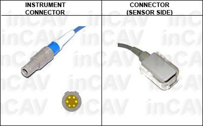 Mindraypm 9000 Express Spo2 Sensor Extension Cable - inCAV Medical Imaging Equipment