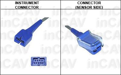 Nellcor 1 Spo2 Sensor Extension Cable - inCAV Medical Imaging Equipment