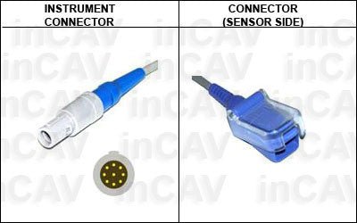 Nellcor Oximax Module Spo2 Sensor Extension Cable - inCAV Medical Imaging Equipment