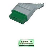 Nihon Kohden BSM EKG Cable with Leads - inCAV Medical Imaging Equipment