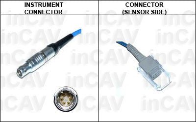 Nonin 8604 8604D Spo2 Sensor Extension Cable - inCAV Medical Imaging Equipment