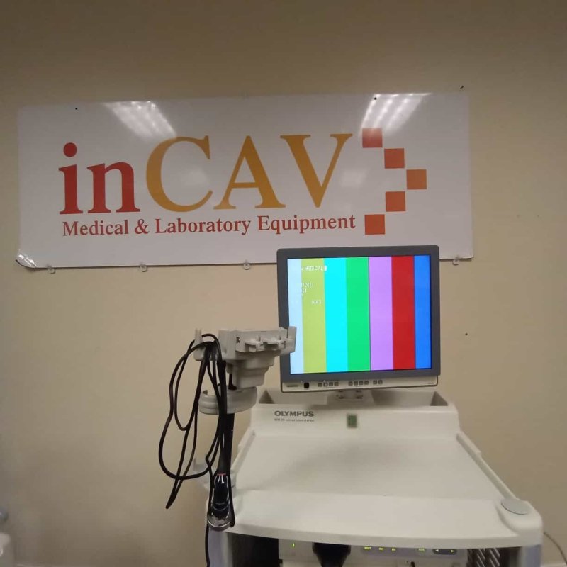 Olympus CV 180 Evis Exera II Completed Endoscopy Tower - inCAV Medical Imaging Equipment
