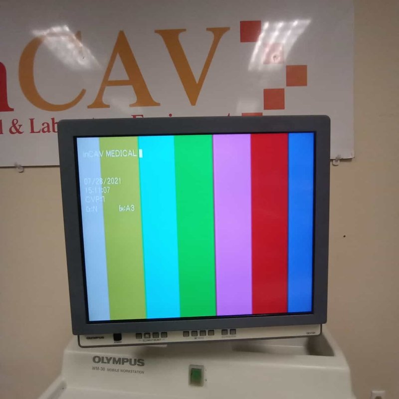 Olympus CV 180 Evis Exera II Completed Endoscopy Tower - inCAV Medical Imaging Equipment