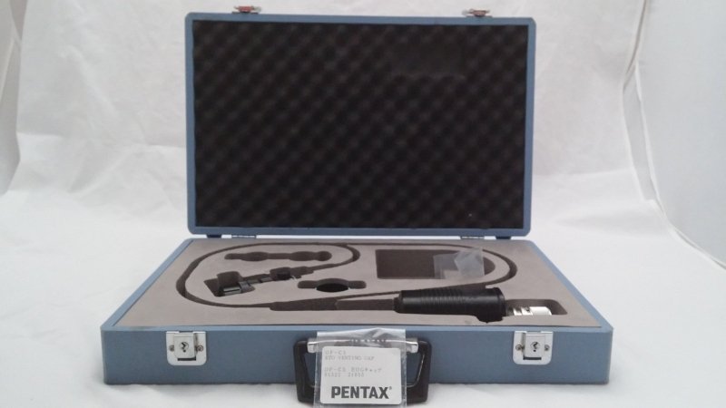 Pentax PVA - 1010 Video Module w/Pentax AP - PV1 Scope Adapter Endoscope Lens - inCAV Medical Imaging Equipment