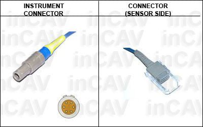 Petas Spo2 Sensor Extension Cable - inCAV Medical Imaging Equipment