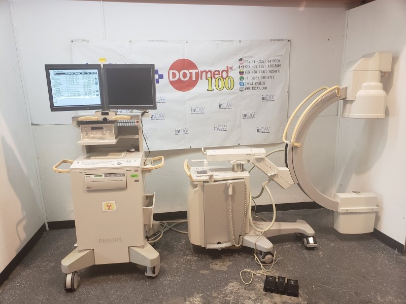 Philips BV Pulsera C - ARM 2005 Flat LCD Screen with Vascular Package 12 Inches IIS - inCAV Medical Imaging Equipment