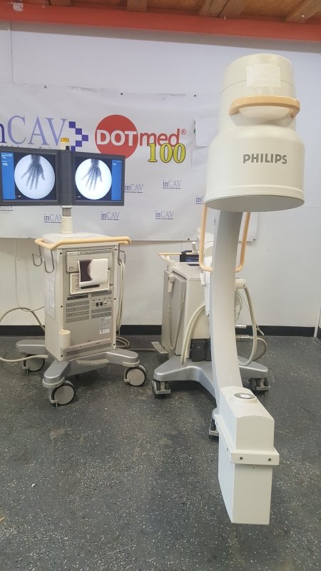 Philips BV Pulsera C - ARM 2007 3rd Generation Flat LCD Screen with Vascular Package 12 Inches IIS - inCAV Medical Imaging Equipment