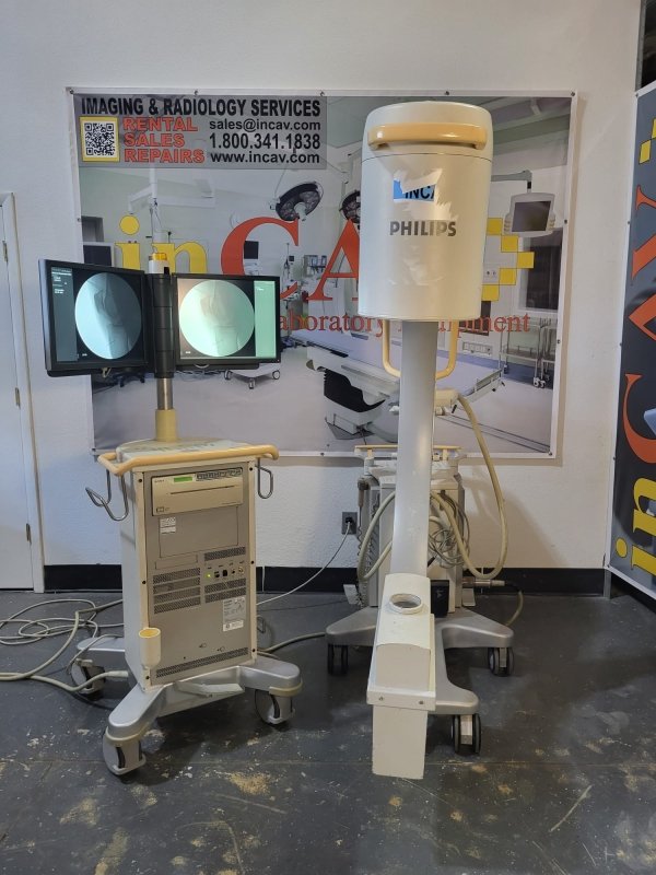 Philips BV Pulsera C - ARM 2012 3rd Generation with Flat Pannel Monitors and Vascular Package - inCAV Medical Imaging Equipment