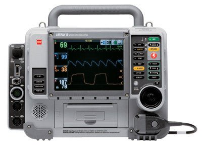 Physiocontrol Lifepak 15 Patient Monitor Defibrillator Monit - inCAV Medical Imaging Equipment