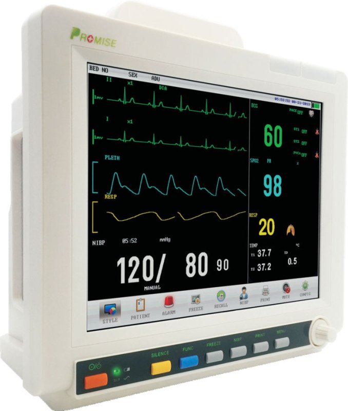 PRO - M12D Bedside Critical Care Multi - parameter Patient Monitor - inCAV Medical Imaging Equipment