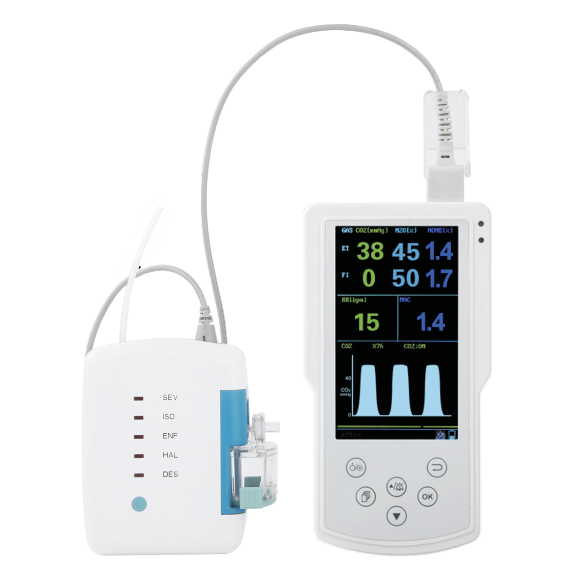 The Anesthesia Agent Analyzer Kits --MG1000 Handheld/Portable Multi-Gas Analyzer.