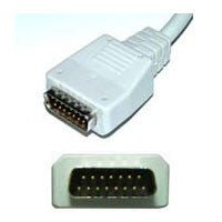 Shanghai Kohden EKG Cable with Leads - inCAV Medical Imaging Equipment