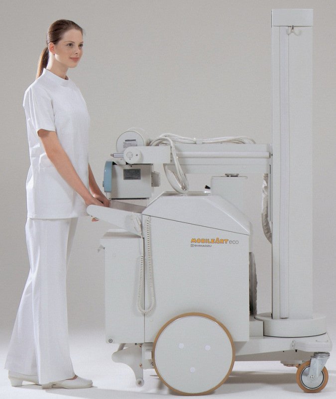 Shimadzu MobileArt eco PORTABLE X - RAY - inCAV Medical Imaging Equipment